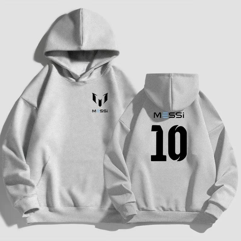 Streetwear Outfit Brand - Mess-i Soccer Merek Mewah Hoodie Oversize