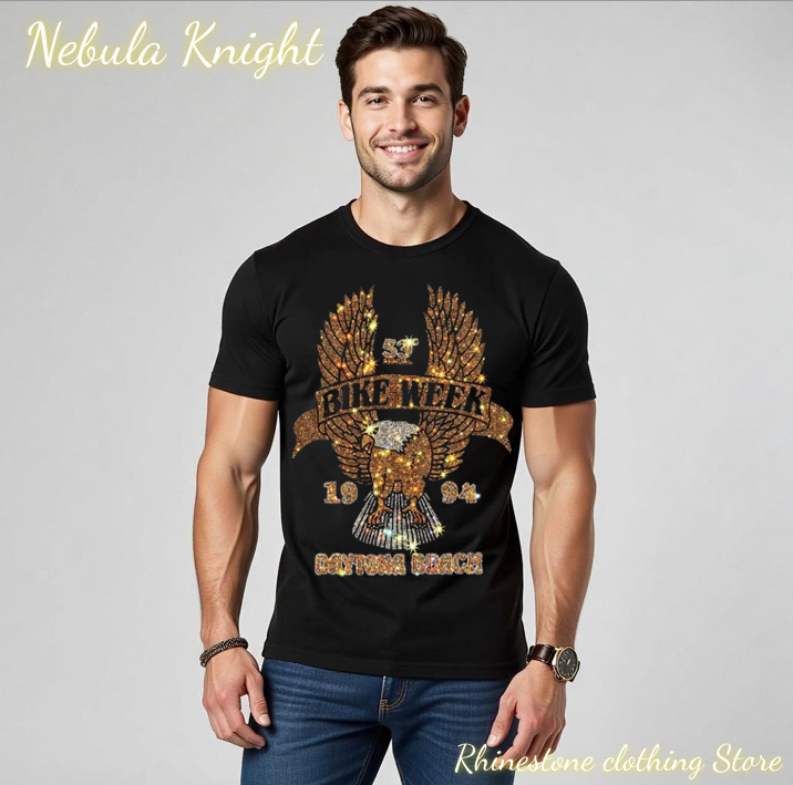 Kaos Pria Mewah Berhias Krista - Streetwear Outfit Brand ulasan dan harga
