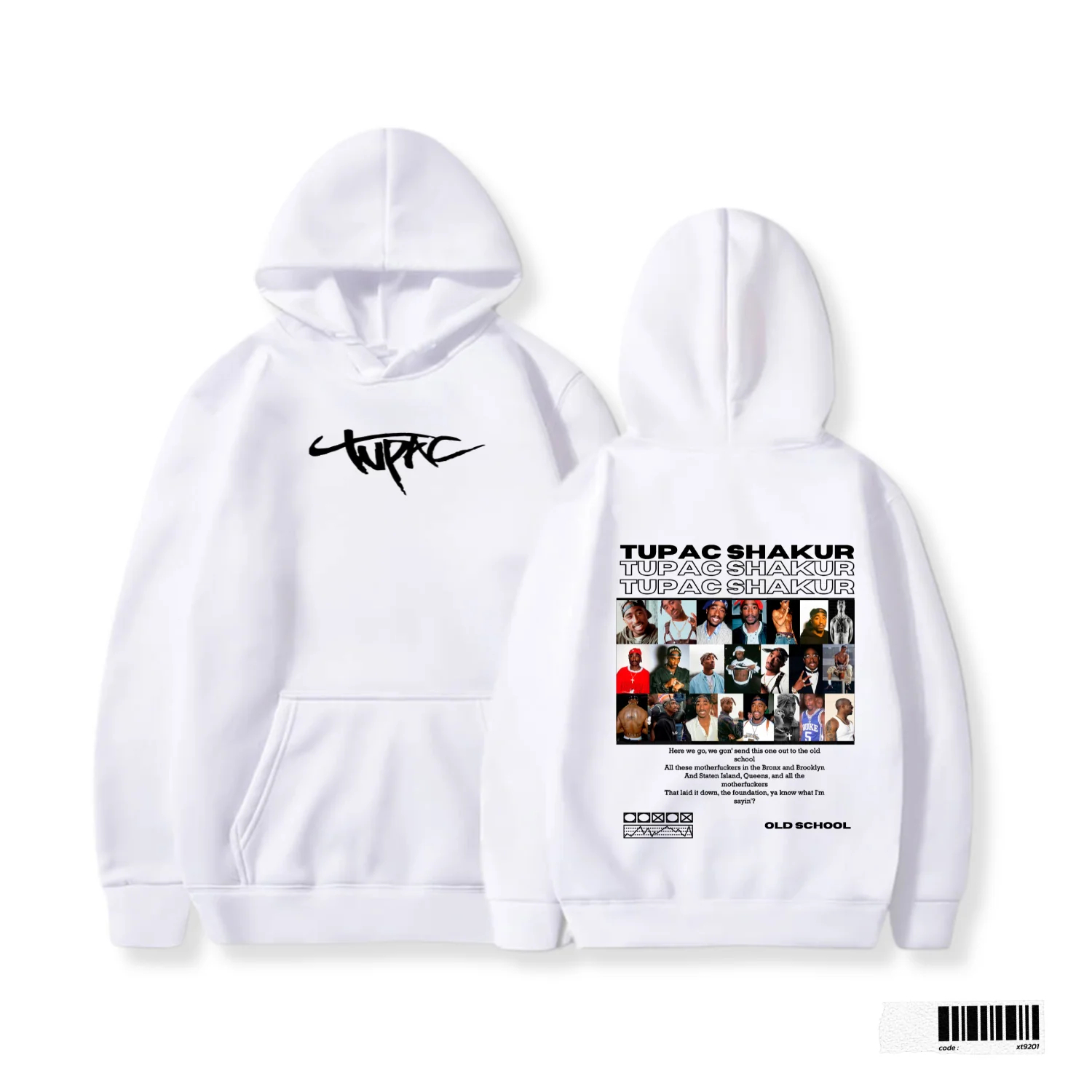 Fashion 2026 Tupac Winter Luxu - Streetwear Outfit Brand ulasan dan harga
